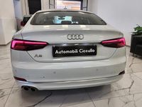 Usata Audi A5 190 CV (139 kW) 2019 Bianco Coupé