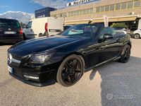 Usata Mercedes SLK250 Premium 204 CV (150 kW) 2012 Nero Cabrio