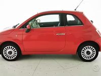 Usata Fiat 500 Lounge 101 CV (74 kW) 2010 Rosso Utilitaria