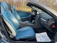 Usata Mercedes SLK200 163 CV (119 kW) 2004 Blu Cabrio