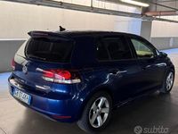 Usata VW Golf VI Comfortline 105 CV (77 kW) 2011 Blu Utilitaria