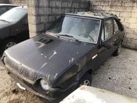 Usata Fiat Ritmo S 85 CV (62 kW) 1982 Nero Cabrio