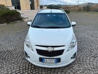 Usata Chevrolet Spark LS 68 CV (50 kW) 2010 Bianco Utilitaria