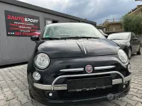 Usata Fiat 500 Lounge 85 CV (62 kW) 2011 Nero Cabrio