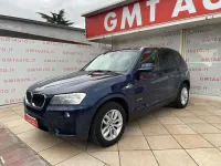 Begagnad BMW X3 Efficient Dynamics 150 HK (110 kW) 2014 Blå SUV