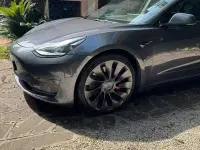 Usata Tesla Model 3 Performance 155 kW (211 CV) 2021 Grigio Berlina