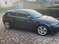 Usata Audi A3 S-Line 140 CV (102 kW) 2009 Grigio Berlina