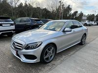 Usata Mercedes C220 Premium 204 CV (150 kW) 2018 Argento Berlina