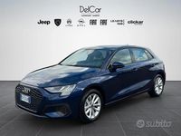 Usata Audi A3 Business 150 CV (110 kW) 2023 Blu Berlina