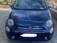 Usata Fiat 500 69 CV (50 kW) 2018 Blu Berlina
