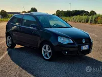 Usata VW Polo United 101 CV (74 kW) 2008 Nero Utilitaria