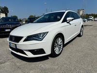 Usata Seat Leon ST Style 116 CV (85 kW) 2020 Bianco Station wagon