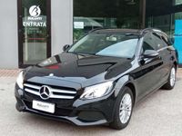 Usata Mercedes C200 Business 136 CV (100 kW) 2017 Nero Station wagon