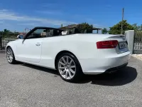 Usata Audi A5 Cabriolet Ambition 170 CV (125 kW) 2011 Bianco Cabrio