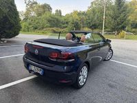 Usata VW Golf Cabriolet Trendline 105 CV (77 kW) 2012 Blu/azzurro Cabrio