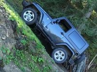 Usata Jeep Wrangler Sahara 177 CV (130 kW) 2008 Nero SUV