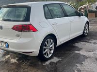 Usata VW Golf VII Highline 110 CV (80 kW) 2014 Bianco Berlina