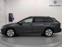 Usata VW Golf VIII Life 150 CV (110 kW) 2024 Grigio Station wagon