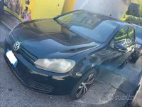 Usata VW Golf VI 105 CV (77 kW) 2009 Nero Utilitaria