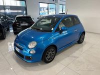 Usata Fiat 500 S 69 CV (50 kW) 2015 Blu Utilitaria