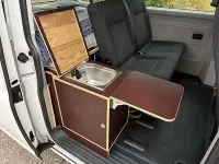 Usata VW Caravelle 150 CV (110 kW) 2016 Bianco Furgone