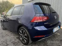 Usata VW Golf VII 150 CV (110 kW) 2019 Blu Berlina