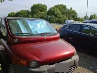Usata Fiat Multipla 103 CV (75 kW) 1999 Rosso Monovolume
