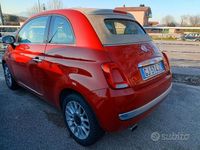 Usata Fiat 500C Lounge 69 CV (50 kW) 2014 Rosso Cabrio
