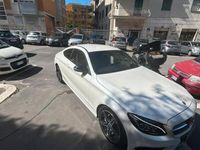 Usata Mercedes C220 Premium Plus 194 CV (142 kW) 2018 Bianco Coupé