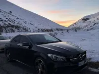 Käytetty Mercedes CLA200 Premium 136 HP (100 kW) 2017 Musta Sedan