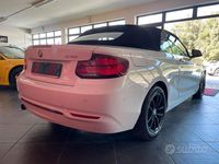 Usata BMW 218 Luxury Line 136 CV (100 kW) 2020 Bianco Cabrio
