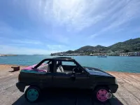 Usata Fiat 750 34 CV (25 kW) 1992 Nero Cabrio