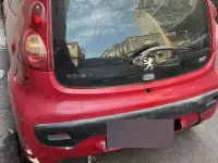 Usata Peugeot 107 54 CV (39 kW) 2008 Rosso Utilitaria