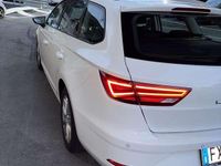 Usata Seat Leon ST Style 116 CV (85 kW) 2019 Bianco Station wagon