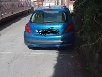 Usata Peugeot 207 90 CV (66 kW) 2007 Blu Berlina