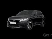 Usata VW Tiguan R-line 150 CV (110 kW) 2022 Nero SUV