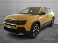 Usata Jeep Avenger Summit 101 CV (74 kW) 2025 Giallo SUV