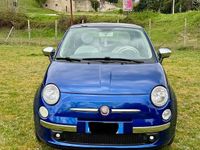 Usata Fiat 500 Lounge 75 CV (55 kW) 2010 Blu Utilitaria
