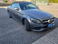 Usata Mercedes C220 170 CV (125 kW) 2017 Grigio Cabrio