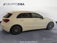 Usata Mercedes A180 Advanced Plus 116 CV (85 kW) 2023 Bianco Berlina