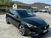 Usata Seat Leon FR 150 CV (110 kW) 2021 Nero Berlina