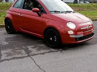 Usata Fiat 500C Lounge 101 CV (74 kW) 2009 Rosso Cabrio