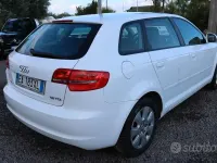 Usata Audi A3 Ambition 90 CV (66 kW) 2010 Grigio Utilitaria