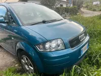 Usata Audi A2 Comfort 75 CV (55 kW) 2003 Blu Utilitaria