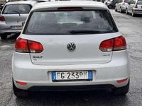 Usata VW Golf VI Highline 122 CV (89 kW) 2011 Bianco Utilitaria