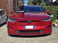 Usata Tesla Model X Plaid 759 kW (1033 CV) 2022 Rosso SUV