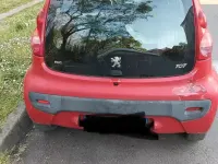 Usata Peugeot 107 68 CV (50 kW) 2008 Rosso Utilitaria