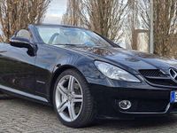 Usata Mercedes SLK200 184 CV (135 kW) 2010 Nero Cabrio