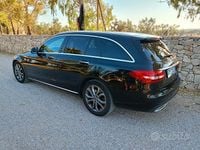 Usata Mercedes C220 170 CV (125 kW) 2018 Nero Station wagon