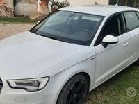 Usata Audi A3 S-Line 105 CV (77 kW) 2014 Bianco Berlina